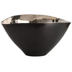 ชามเสิร์ฟโลหะขัดทรงกลมแบบมีขาตั้งมาตรฐาน - Product Image 3