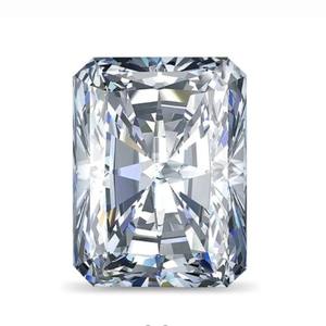 Diamant de laboratoire certifié IGI, taille radiant, 3 carats, étincelant, en stock, en solde - Product Image 1