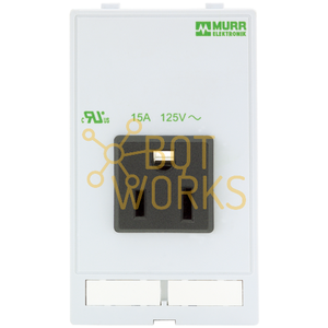 มูเรเลอทรอนิคปลั๊กไฟติดผนังอุตสาหกรรม รุ่นใหม่ 4000-68000-0030000 วัสดุพลาสติก - Product Image 1