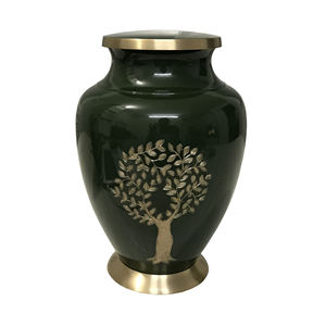 Laiton moderne meilleure vente urne de crémation fabrication et exportateur personnalisé nouveau Design funéraire adulte urne de crémation en gros - Product Image 1
