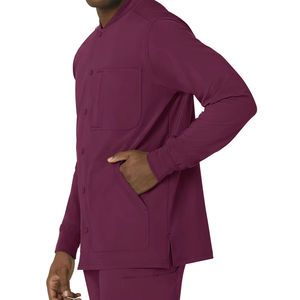 Vêtements médicaux pour médecins et infirmières en polyester doux, lavables, vente chaude 2026, veste de travail pour infirmières, uniformes médicaux pour hommes - Product Image 3