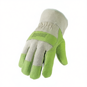 ถุงมือหนังสังเคราะห์ ASATEX PPE ประเภทที่ 1 ขนาด 10.5 สีเขียว/สีธรรมชาติ สำหรับใช้ในครัวเรือน แพ็ค 12 คู่ - Product Image 3