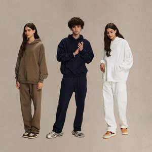 Sudadera con capucha y chándal para mujer unisex con logotipo personalizado - Product Image 6