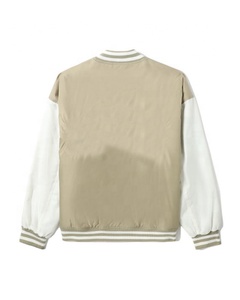 Veste universitaire en satin personnalisée pour hommes, vente en gros, haute qualité, avec logo sur le devant - Expédition aérienne disponible - Product Image 6