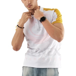 T-shirt tricoté uni pour homme, mode estivale, décontracté, respirant, à manches courtes, en coton, style streetwear - Product Image 1