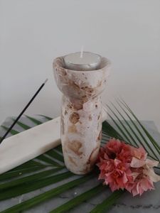 Vente chaude marbre bougeoir design moderne maison décorative bougeoir de luxe qualité marbre bougeoir au prix le plus bas - Product Image 6