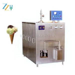 Machine à crème glacée congélateur par lots à haute efficacité/congélateur continu de crème glacée/machine à crème glacée congélateur continu