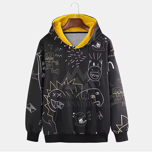 เสื้อฮู้ดแบบซับลิเมชันทำจากวัสดุพื้นฐานเสื้อสวมหัวพิมพ์ลาย - Product Image 6