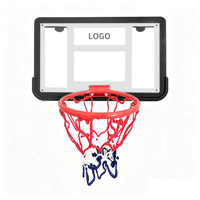 Ensemble de panneaux de basket-ball miniatures pour mur, 24 pouces, personnalisé en usine, à fixer sur la porte, pour enfants et adultes, ANBOO