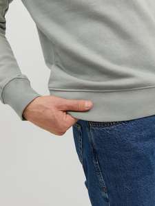 Haut d'automne et d'hiver unisexe personnalisé 100% coton tissu surdimensionné sweats à col rond pull Streetwear Gym Wear brodé - Product Image 5