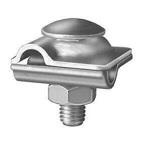 Protezione contro i fulmini / Parafulmine MV- Morsetto in acciaio inox (V2A) morsetto 8 - 10 mm - Product Image 1