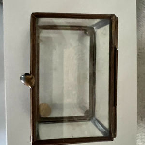 Ensemble de boîte à bijoux miroir faits à la main de 3 tailles différentes Boîte de rangement élégante en métal et en verre idéal pour les accessoires de bijoux - Product Image 5