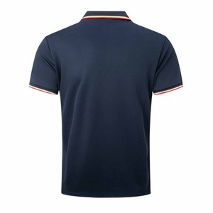 Chemise de golf décontractée en tricot à logo personnalisé, très vendue pour hommes - Séchage rapide, manches courtes, tissu 100% coton - Product Image 6