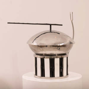 Casserole dorée pour buffet avec couvercle pour mariage, hôtel, service de traiteur, chauffe-plat avec photophore - Product Image 6