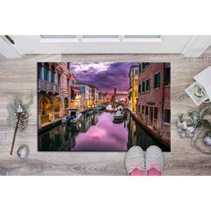 Alfombra Impresa: Diseño Moderno de Paisaje 3D para Dormitorio y Cocina, Alfombra Delgada No Tejida - Product Image 5