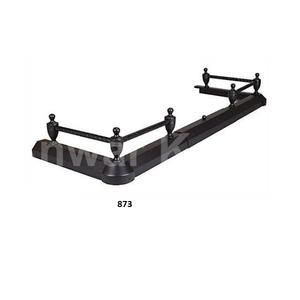 Guardabarros para chimenea de diseño tradicional de latón marrón de alta calidad con pulido brillante - Product Image 2