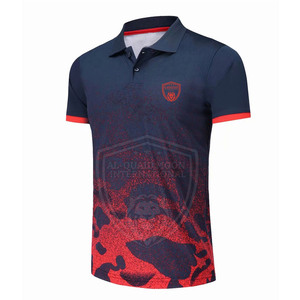 Polo personalizado para hombre, 100% algodón, nuevo estilo, calidad superior, transpirable, patrón sólido, diseño personalizado, tejido de punto - Product Image 2