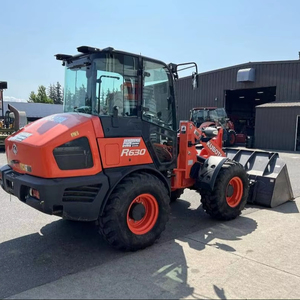 Chargeuse sur pneus Kubota à haute efficacité R630 5 tonnes Chargeuse frontale pour la construction, l'agriculture, l'aménagement paysager et la manutention de matériaux - Product Image 1