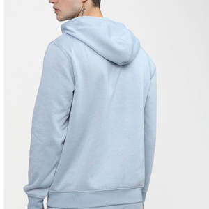 Sudaderas con Capucha de Alta Calidad, 100% Algodón, Gruesas, para Invierno, Ecológicas, con Logotipo Personalizado, MOQ Bajo, Diseño Liso Térmico, para Hombre, Servicio OEM - Product Image 4