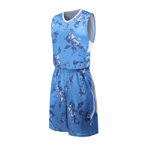 Shorts de basket-ball d'été en gros 2026, numéro personnalisé, réversible, vêtements de sport en maille, 100% polyester, taille adulte, ensembles uniformes - Product Image 2