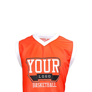 Ventes en gros pas chères pour les maillots de basket-ball respirants pour hommes en grande taille, 100% polyester, broderie personnalisée, vêtements de sport - Product Image 4