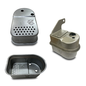 Silenciador de Escape Profesional Fabricado en Taiwán para Cortacéspedes, Tractores de Jardín y Maquinaria Agrícola - Product Image 1
