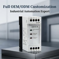 Relè di Protezione C-lin HHD10-B per Automazione Industriale, Controllo Sequenza Fasi e Sovratensione, AC380V, Sostituisce ABJ1-11W