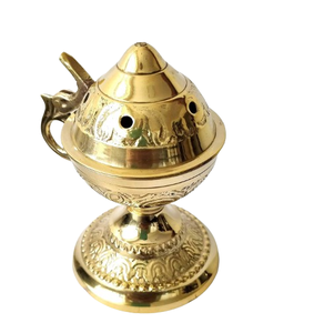 เครื่องหอมโลหะเคลือบทองงานทำมือ - Product Image 1