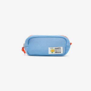 Durable Mesh Zipper <b>Foldable</b> Fashion Cosmetic Bag-Portable Lightweight Makeup Storage - Product Image 1