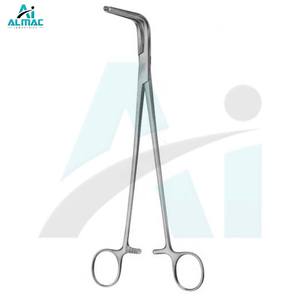 Pinzas de Parametrio Wertheim de Acero de Alta Calidad ALMAC para Cirugía Ginecológica con Agarre Fuerte y Manejo Preciso de Tejidos - Product Image 1