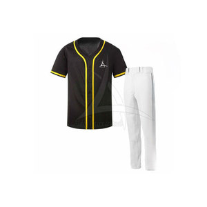 ชุดเครื่องแบบเสื้อเบสบอลผ้าโพลีเอสเตอร์100% ทีมระบายอากาศได้ดี - Product Image 1