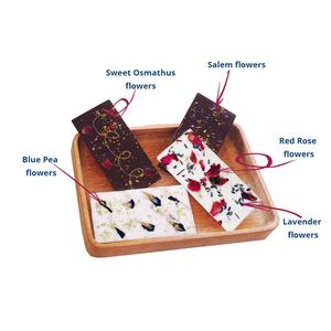 <b>Chocolate</b> <b>bar</b> Packaging Box Decorate with Flowers and <b>Nuts</b> High Quality for Export and Cerebration - Product Image 5