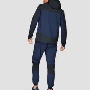 2024 hommes Logo personnalisé pantalons de survêtement léger tissu respirant coupe classique pantalon de Jogging avec poches zippées pantalons de sport - Product Image 5