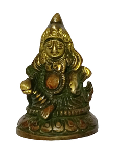 รูปปั้นทองเหลืองทำด้วยมือ/kuber maharaj สำหรับความสำเร็จและความมั่งคั่งของตกแต่งบ้านและสำนักงานหัตถกรรมโลหะ - Product Image 1