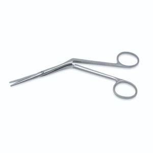 Ciseaux chirurgicaux Heymann pour turbinectomie nasale, manuels, à bout arrondi, 7'' (17,8 cm), acier inoxydable de haute qualité - Product Image 3