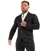 Vente en gros de vestes à la mode, costume décontracté pour hommes, blazer d'affaires de bureau, manteaux de mariage légers, blazer et pantalon