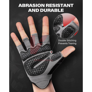 Guantes de Ciclismo para Niños, Transpirables, sin Dedos, para Bicicleta, por KARIMAN MANUFACTURING - Product Image 4