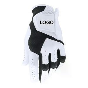 Guantes de golf de cuero personalizables para hombres y mujeres, cómodo tacto suave, agarre perfecto para logotipo de cuero genuino - Product Image 2