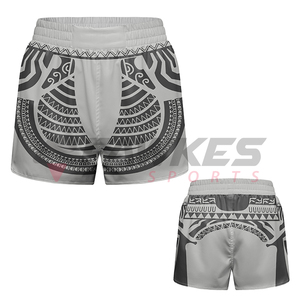 2023 été nouveau respirant côté fourche MMA BJJ croix entraînement entraînement Shorts combat Shorts impression par Sublimation - Product Image 1