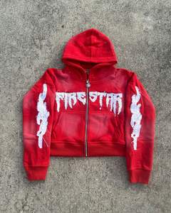 Sudaderas con capucha informales de invierno para hombre, Color sólido, 100% algodón, ajuste Regular, ropa de moda transpirable ecológica - Product Image 5