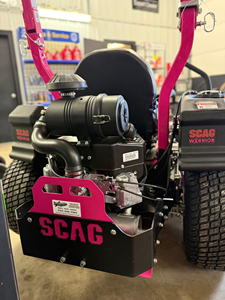 เครื่องตัดหญ้าแบบ Zero-Turn รุ่น Limited Edition Scag Pink Warrior Patriot ขนาด 52 นิ้ว เครื่องตัดหญ้าแบบนั่งขับ Kawasaki FX Pink Warrior 22 แรงม้า แบบเลี้ยวศูนย์ - Product Image 5
