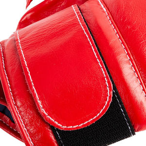 Winning Boxing Adjustable <b>Strap</b> Moisture Wricking Training and Fighting Gloves OEM Design Red <b>Velcro</b> Winning Boxing Gloves - Product Image 4