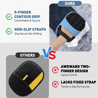 Gants de toilettage pour animaux de compagnie de haute qualité et durables, article unique, brosse de toilettage pour animaux de compagnie, brosse personnalisée pour enlever les poils de chat et de chien