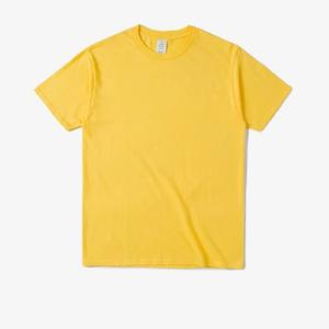 Camiseta de hombre de gran tamaño lisa de peso pesado de algodón 100% de alta calidad camiseta en blanco con estampado y bordado personalizado - Product Image 2