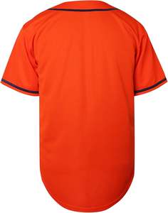 เสื้อเบสบอลพิมพ์ลายซับลิเมชันสำหรับเยาวชนชายหญิงเสื้อฝึกซ้อม - Product Image 2