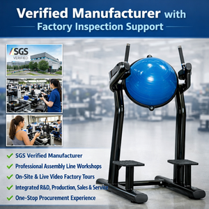 Máquina de Ejercicios Abdominales Vertical para Ahorrar Espacio, Mejora la Postura de los Trabajadores de Oficina, Ideal para Gimnasios Corporativos - Product Image 4