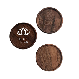 Soporte para Palillos de Madera Blue Lotus Coaster de la Mejor Calidad, Diseño Japandi, Ecológico, para Fiestas, Glory 2026 - Product Image 1
