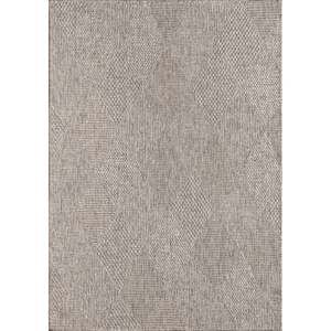 Tapis d'intérieur Netline Home en fibres synthétiques durables, tissage plat kilim, DH004 gris, 80x150cm, chambre à coucher, bureau, chambre d'enfant, entrée - Product Image 3