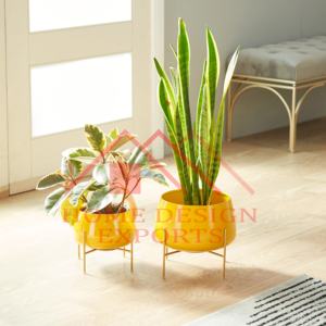 Decoración del hogar y hoteles Última colección de decoración del hogar al mejor precio Macetas modernas con soportes para sala de estar - Product Image 6