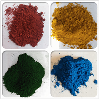 Fabricants vente en gros oxyde de fer pigment jaune poudre peinture de construction encre ciment béton brique pavé colorant